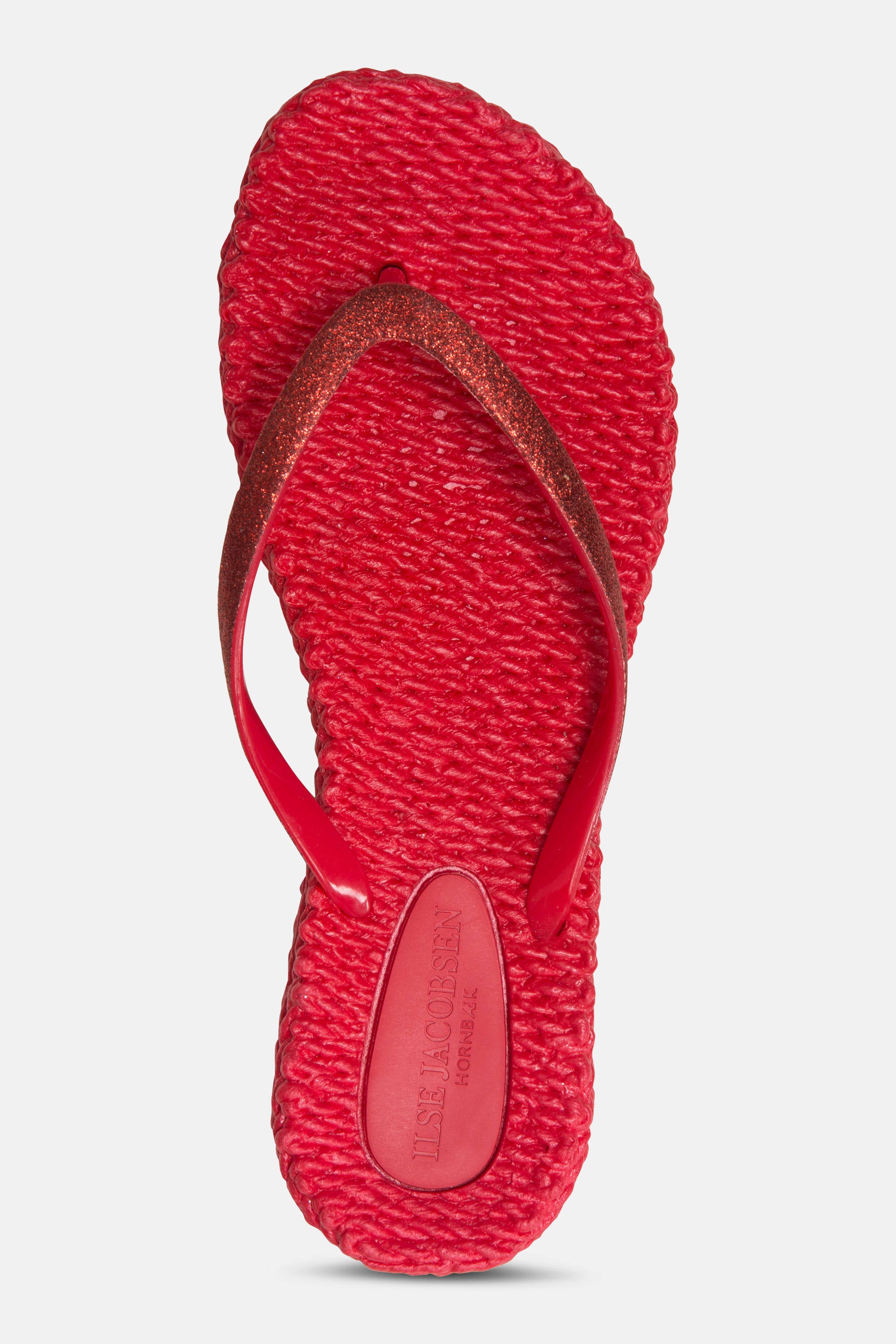 Chanclas Glitter - Deep Red